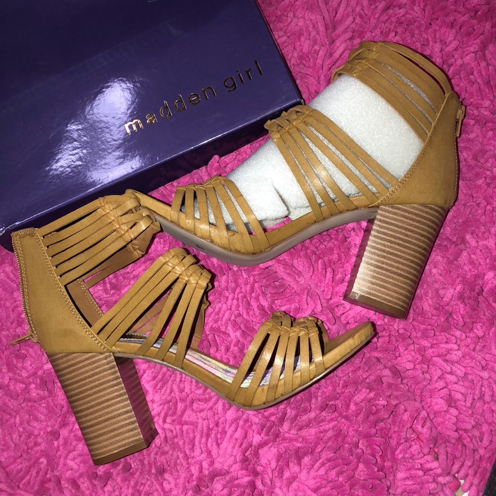 Brand New Madden Girl Heels - Sandals Sz 9.5